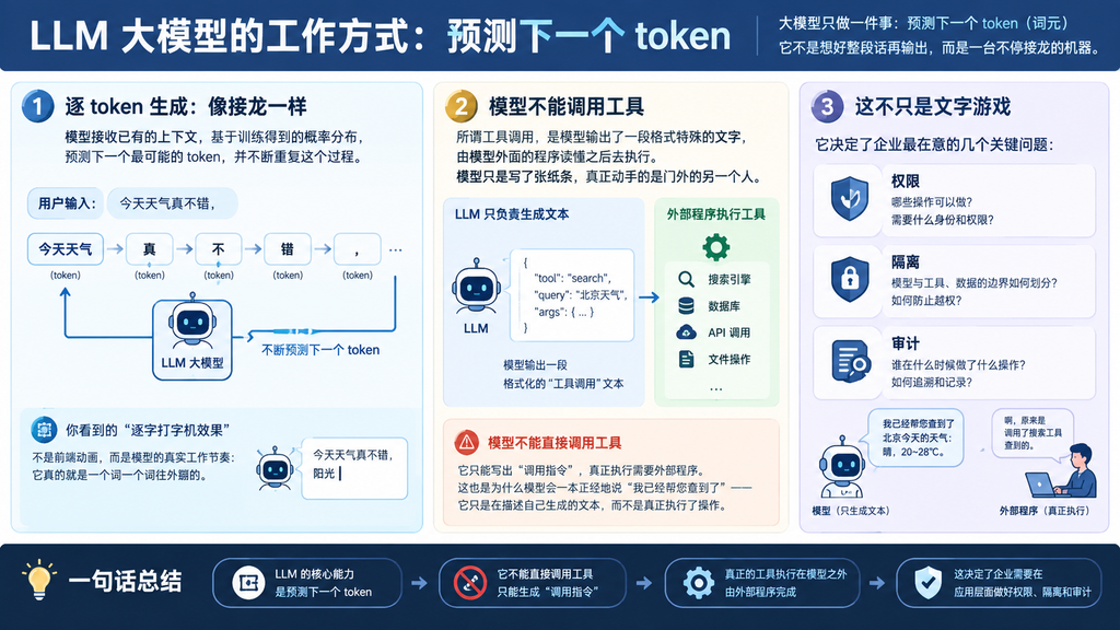 模釜 · AgentSteamer 关于 LLM 大模型 Token 输出与调用真相的文章配图